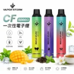 限時買5送1 VAPOR STORM 風暴5000口一次性電子煙 | 10ml油倉 Type-C快充 | 15種口味 台灣現貨